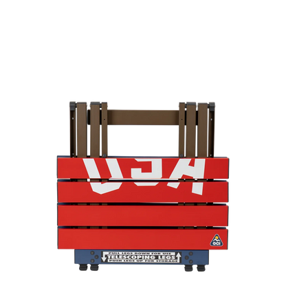 Compact Camp Table 20™ - USA Anniversary Deluxe - Outdoor Kitchen Prep