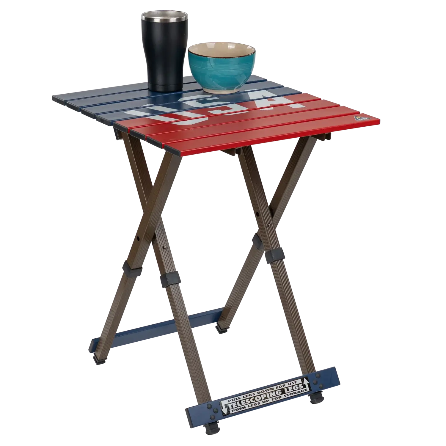 Compact Camp Table 20™ - USA Anniversary Deluxe - Outdoor Kitchen Prep