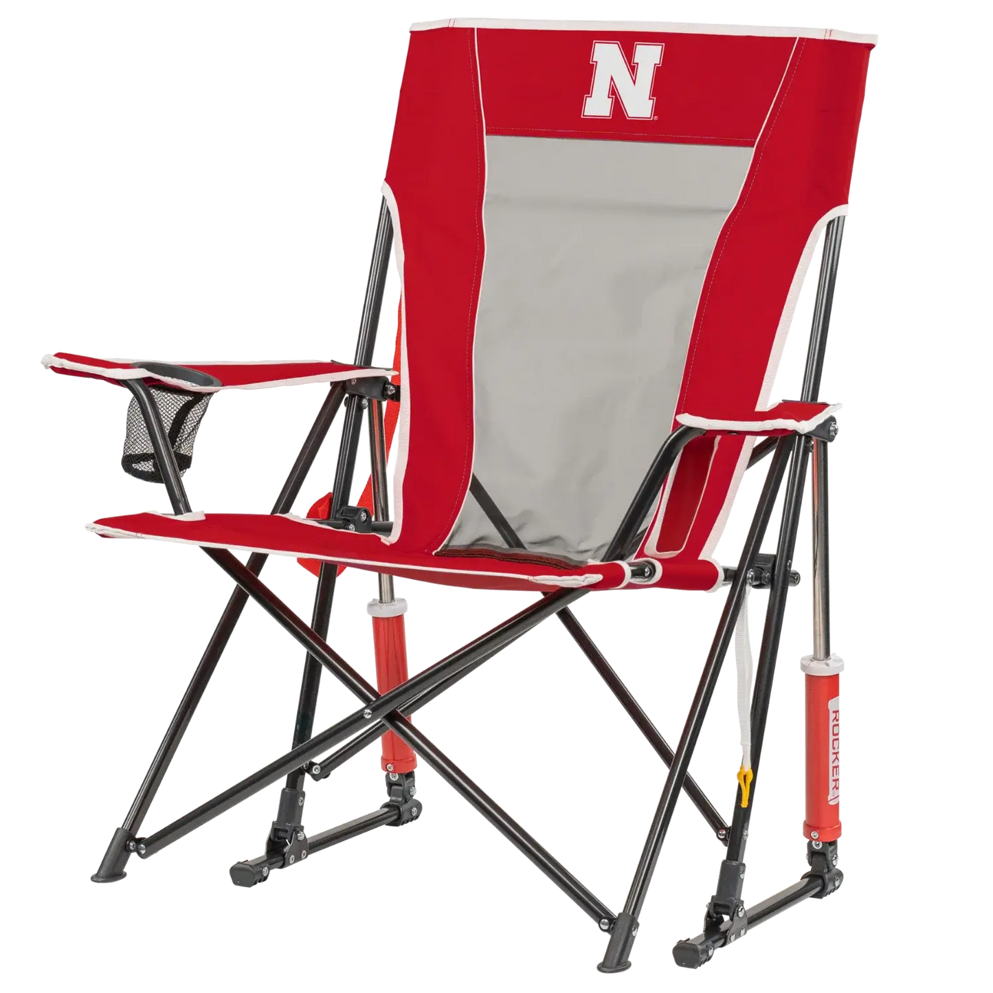 College Comfort Pro Rocker™ - Nebraska Cornhuskers - Tailgate Choice