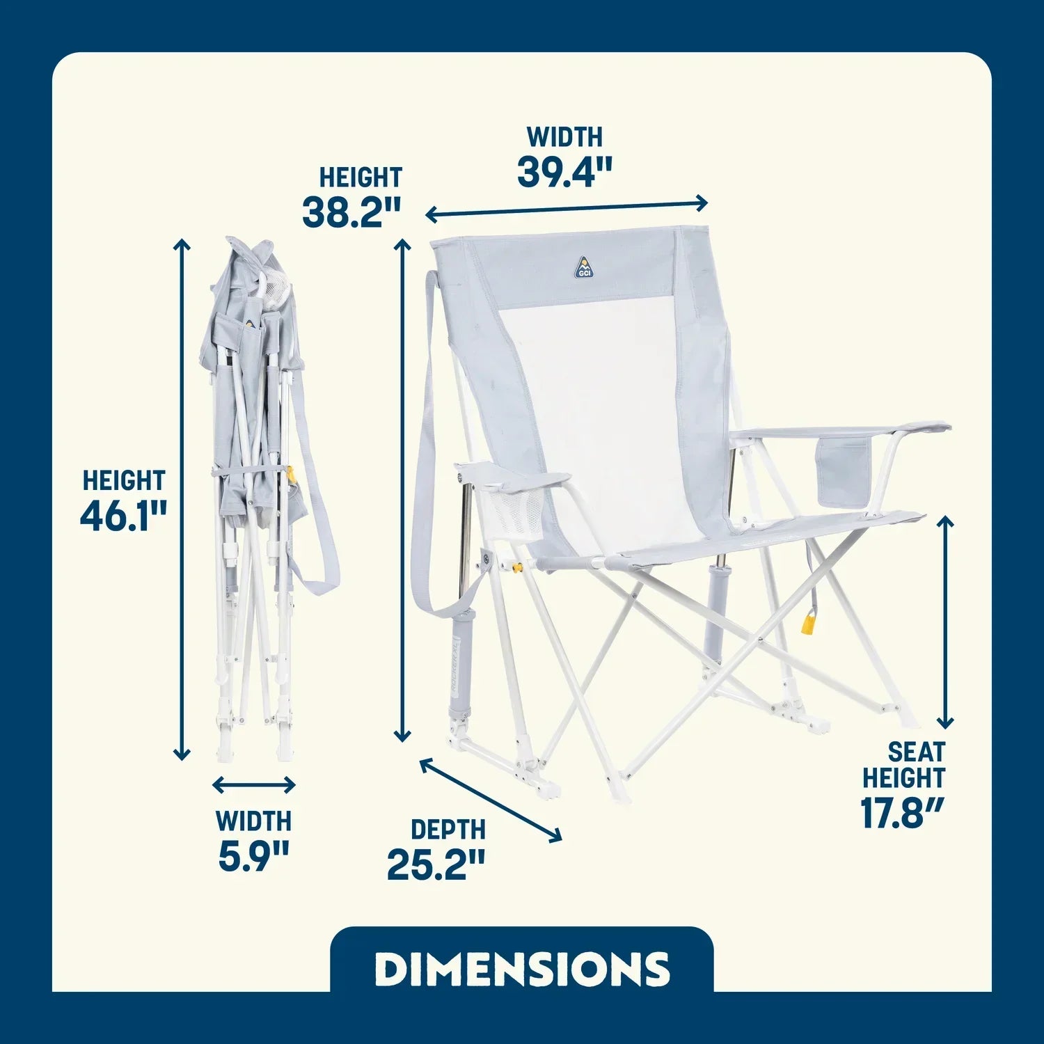 Comfort Pro Rocker XL™ - Patio Ease