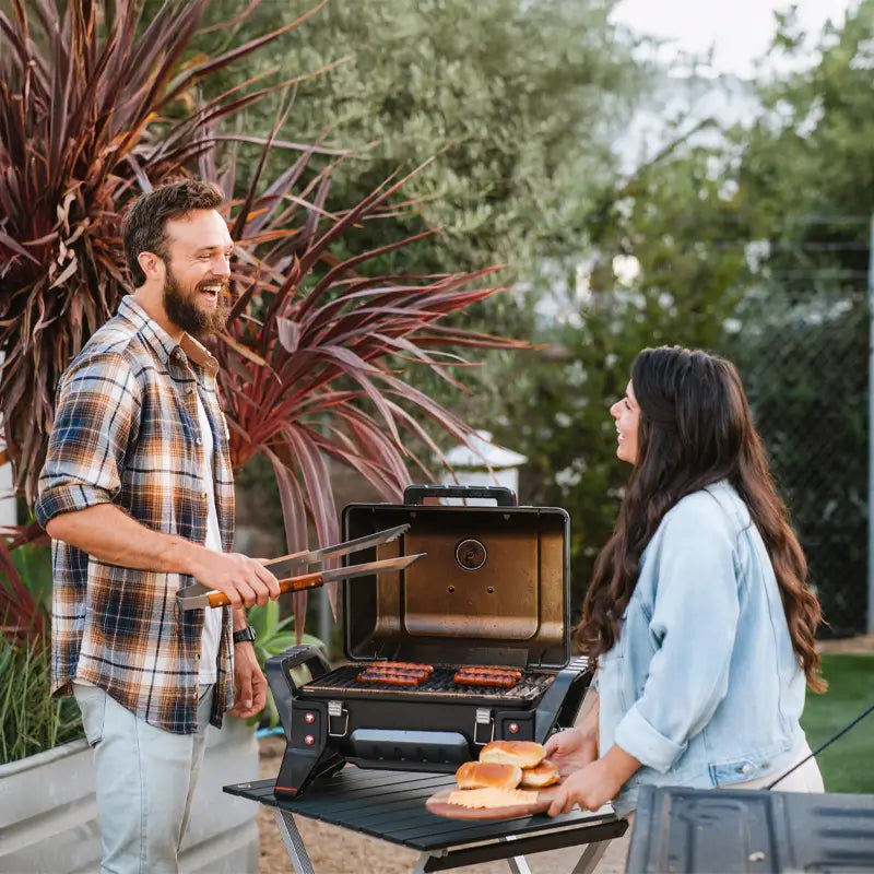 Compact Camp Table 25™ - Tailgate Prep