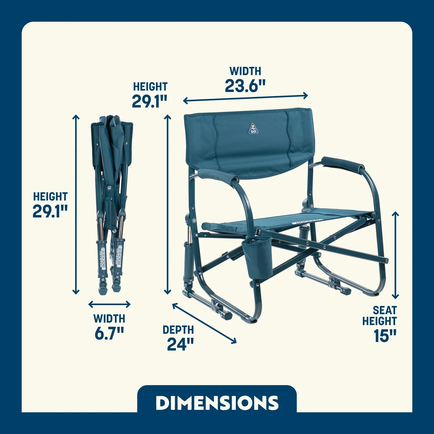 Grab & Go Rocker™ - Travel Ready