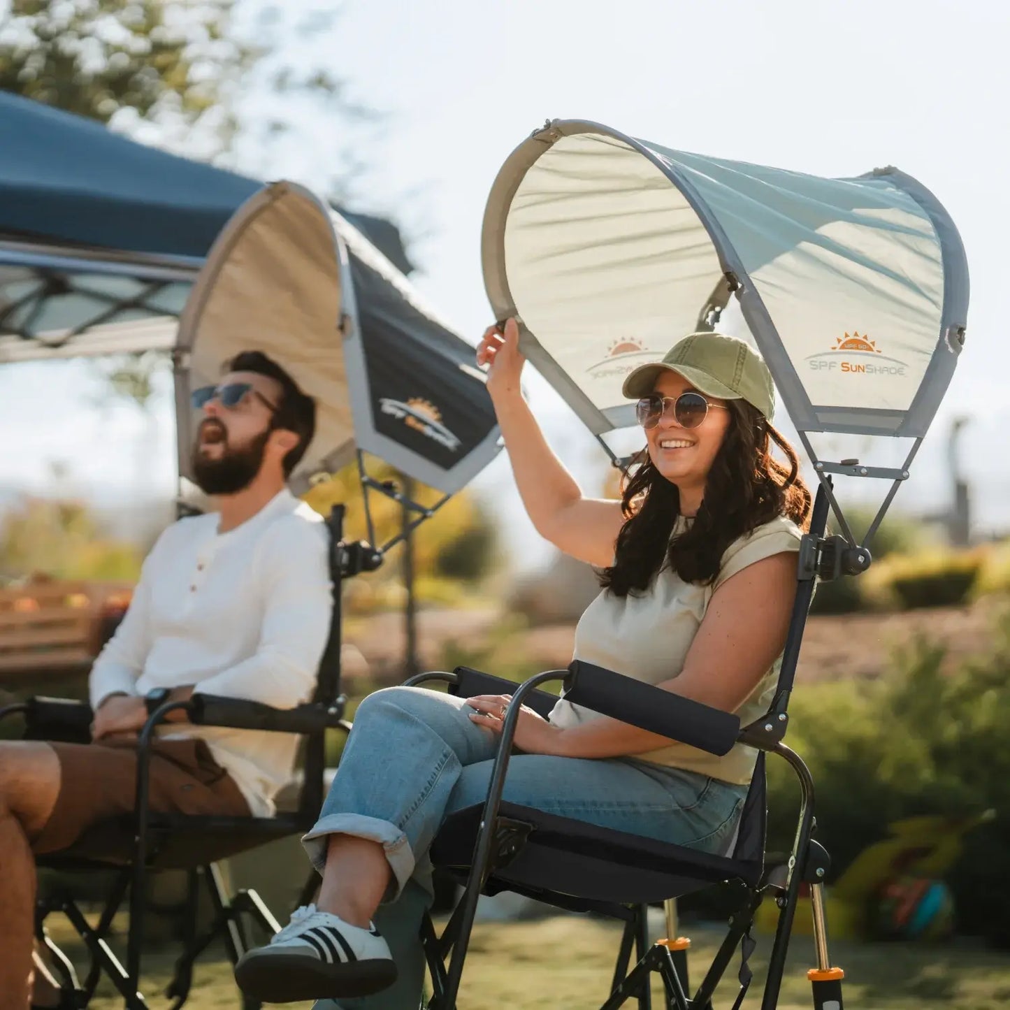 Stowaway Rocker™ - Camp Setup