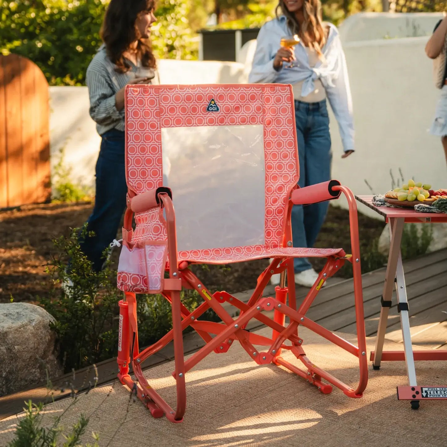 Stowaway Rocker™ - Camp Setup