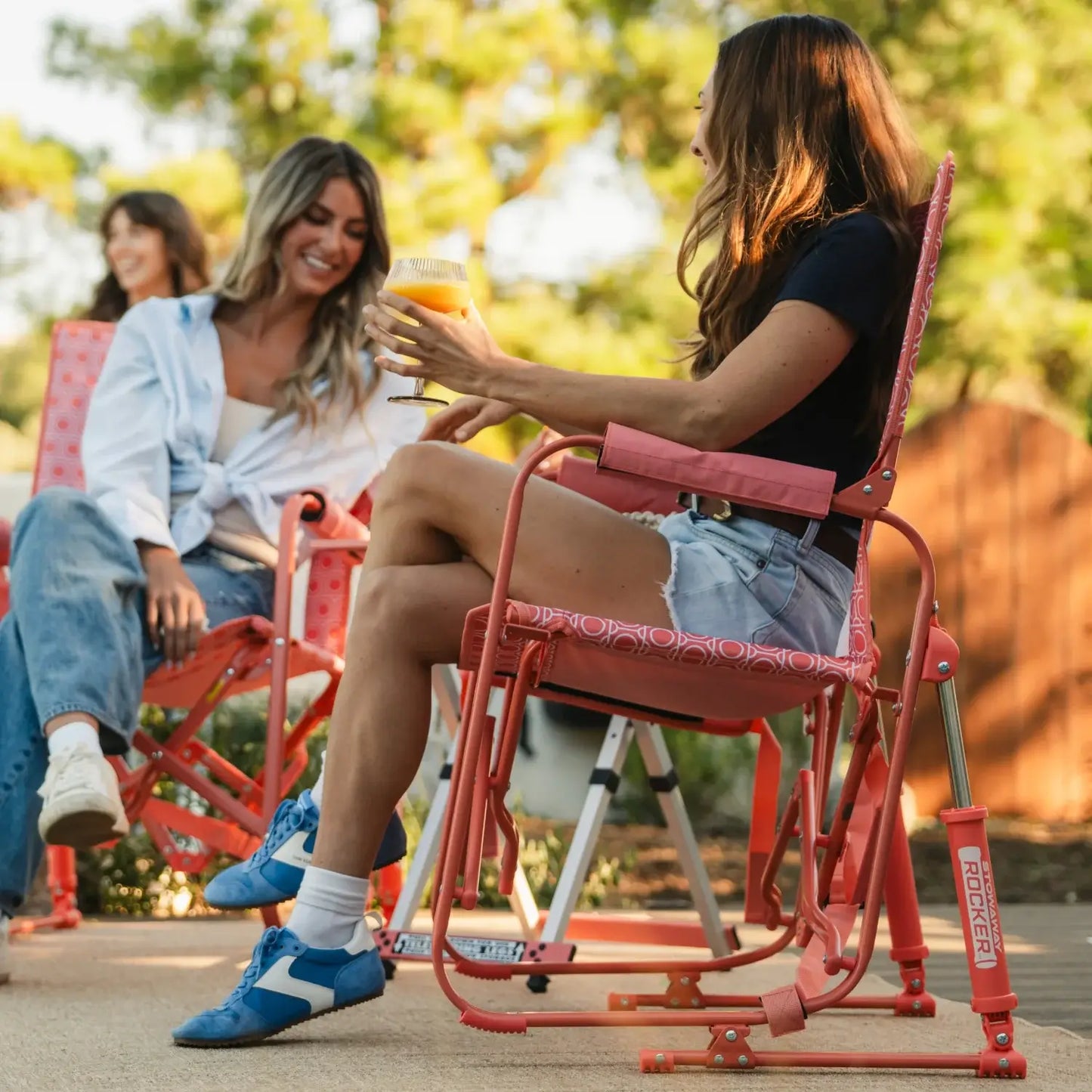 Stowaway Rocker™ - Camp Setup