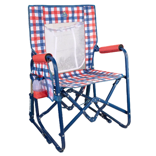 Stowaway Rocker™ with Storage Pouch - Summer Camp Comfort