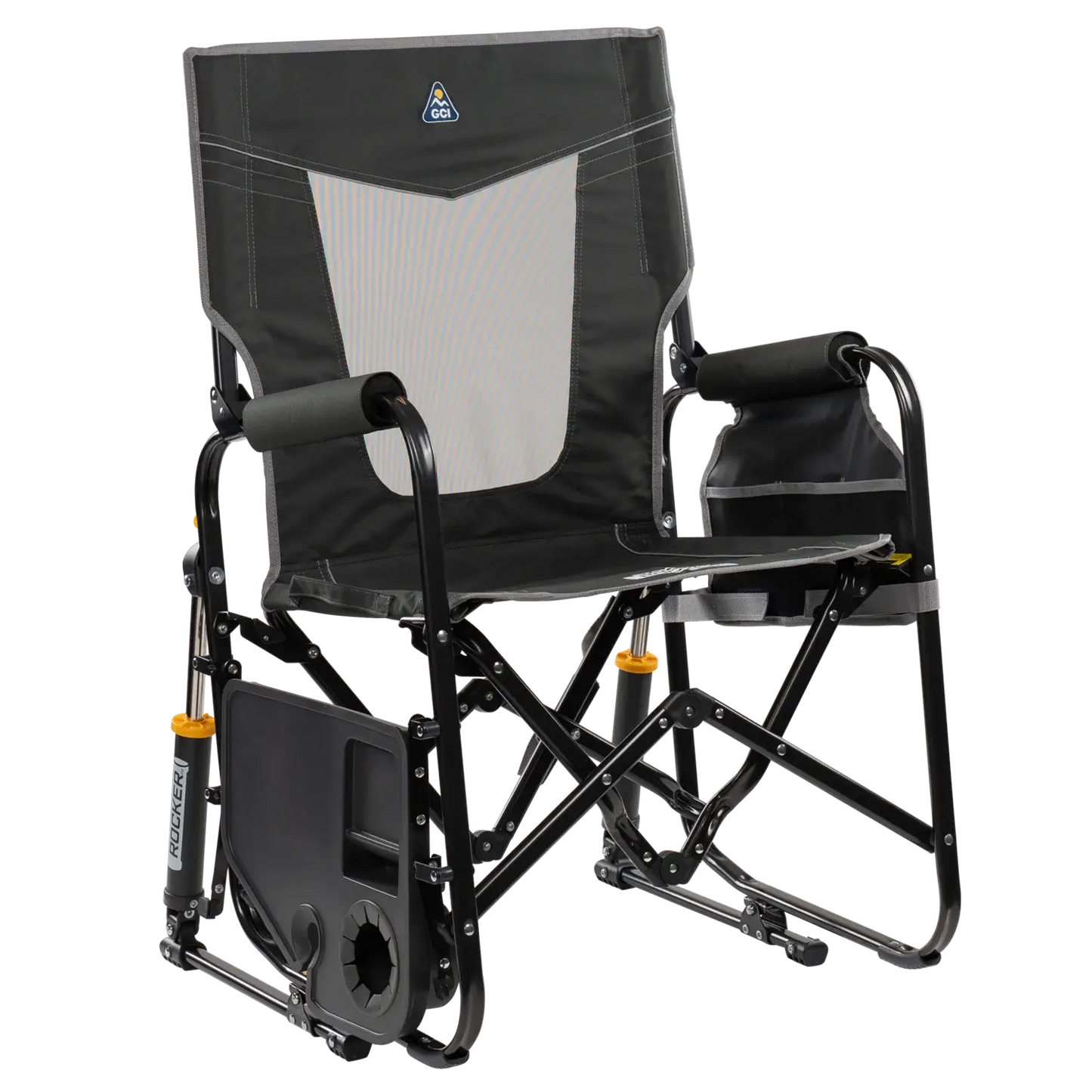 Stowaway Rocker™ with Side Table - Cookout Ready