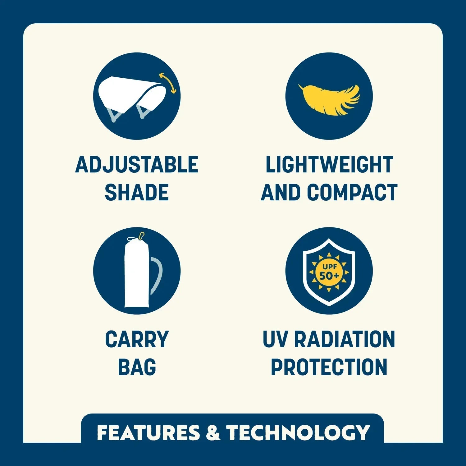 SunShade Accessory™ - USA Anniversary Deluxe - Camp Sun Guard