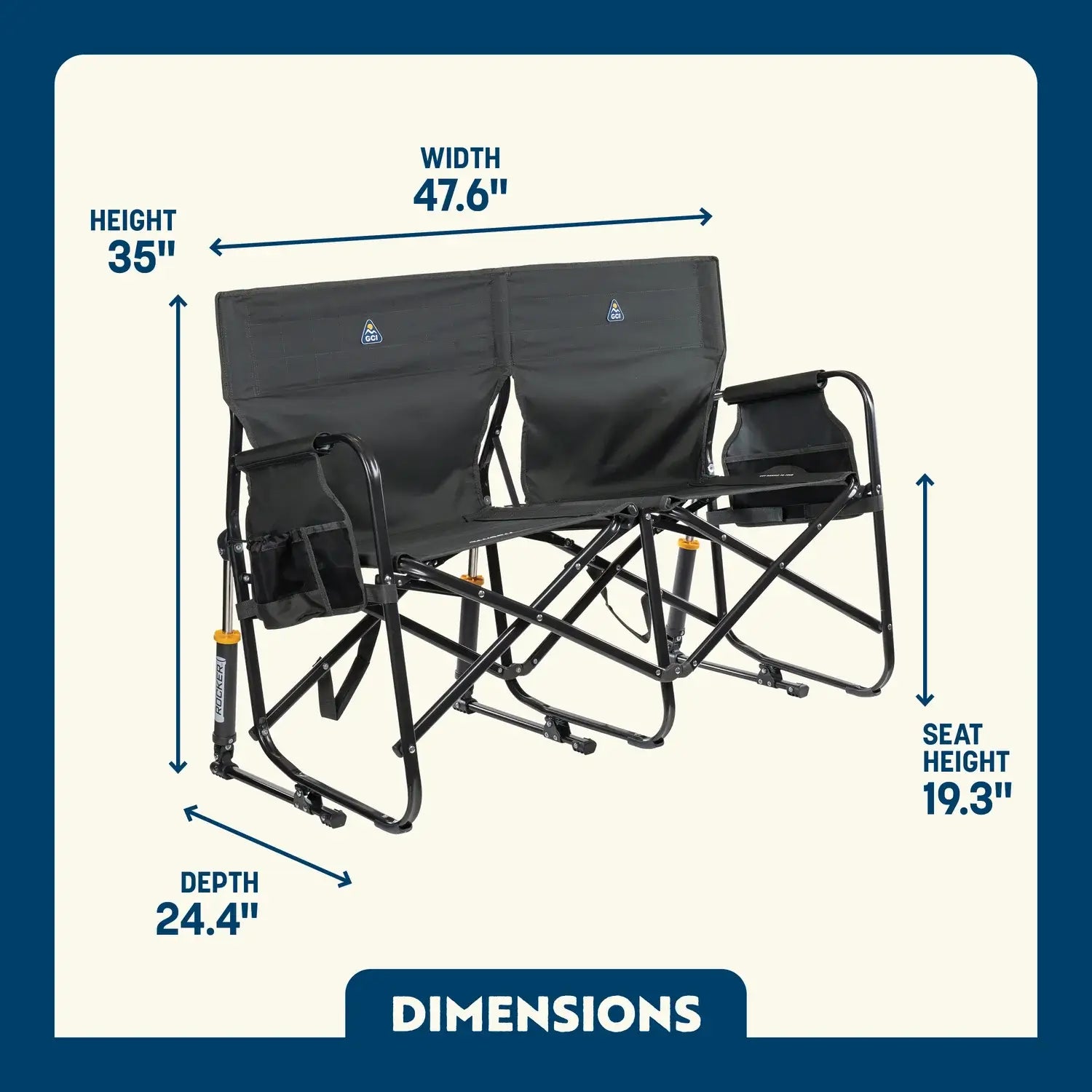 Tandem Rocker™ - Backyard Retreat